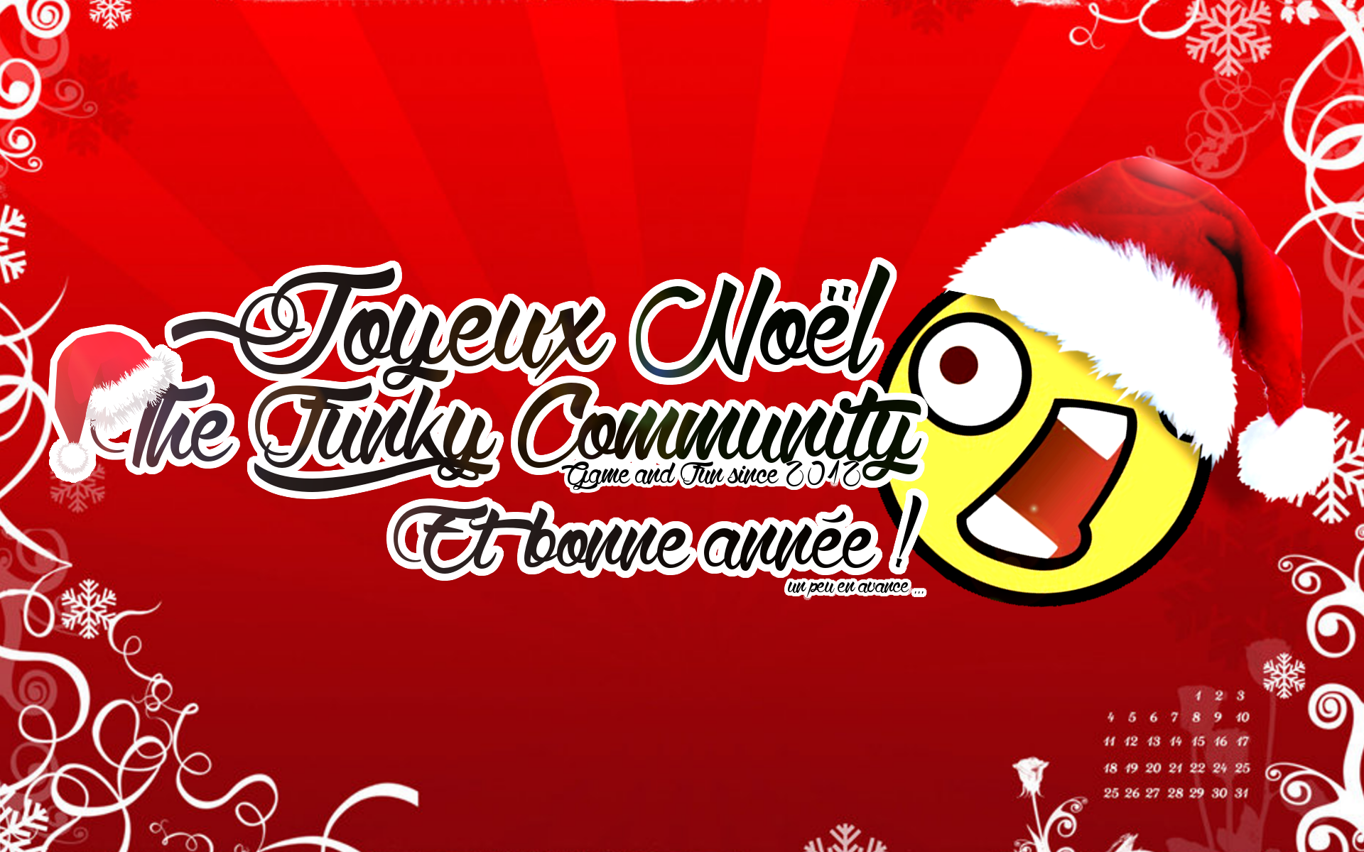 Joyeux Noël The Funky Community ! ( Et bonne année .. ) et Joyeux Anniversaire rambotch ! Lbl2