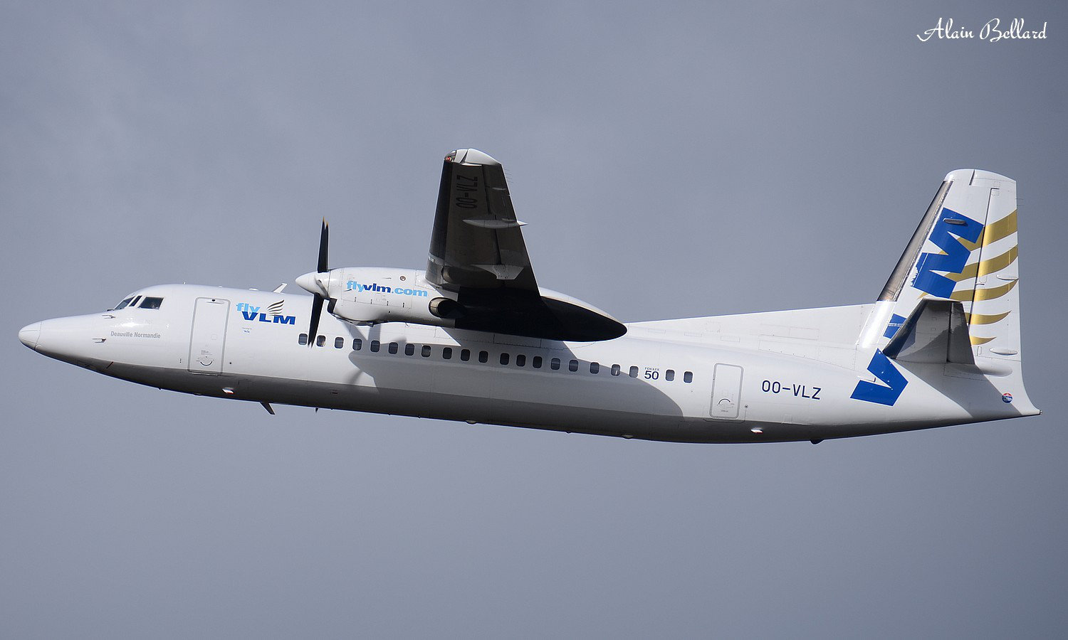 [24/02/2015] Fokker 50 (OO-VLZ)  VLM Airlines  Zq3h
