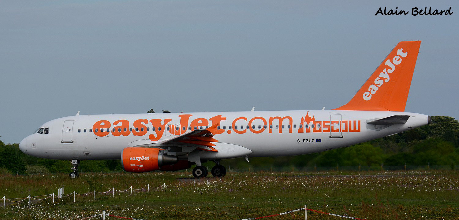  |7/05/2015] Airbus A320 ( G-EZUG ) Easyjet ( Moscow ) 1ucr