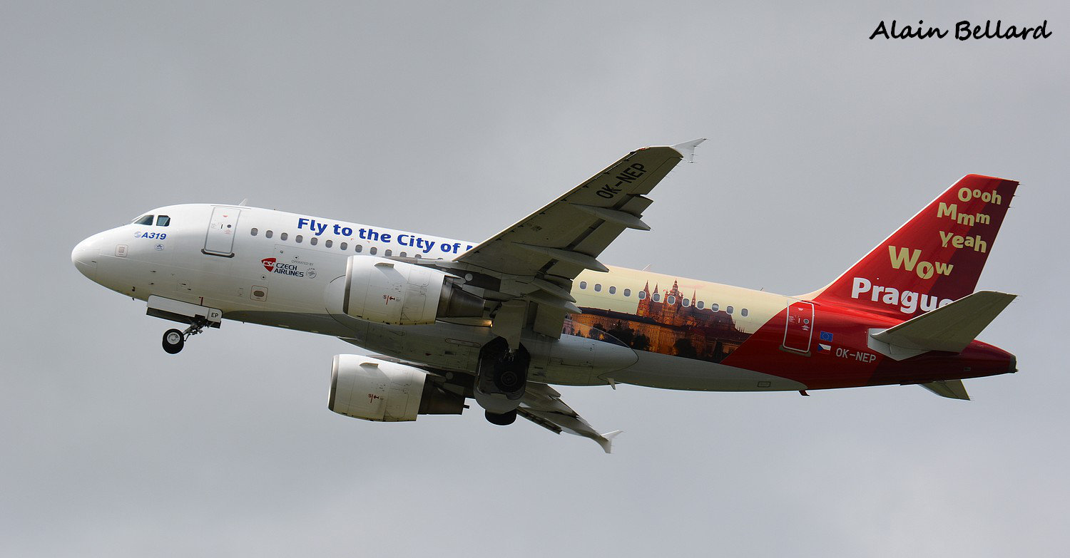  [9/05/2015] Airbus A319 ( OK-NEP ) Czech Airlines ( City Of Magic ) 3i86
