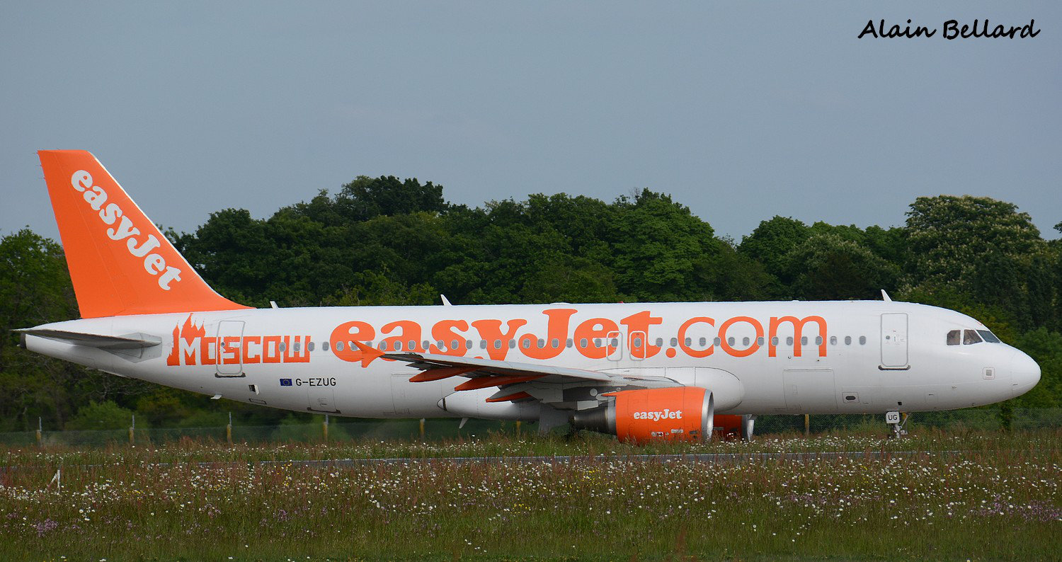  |7/05/2015] Airbus A320 ( G-EZUG ) Easyjet ( Moscow ) P3so