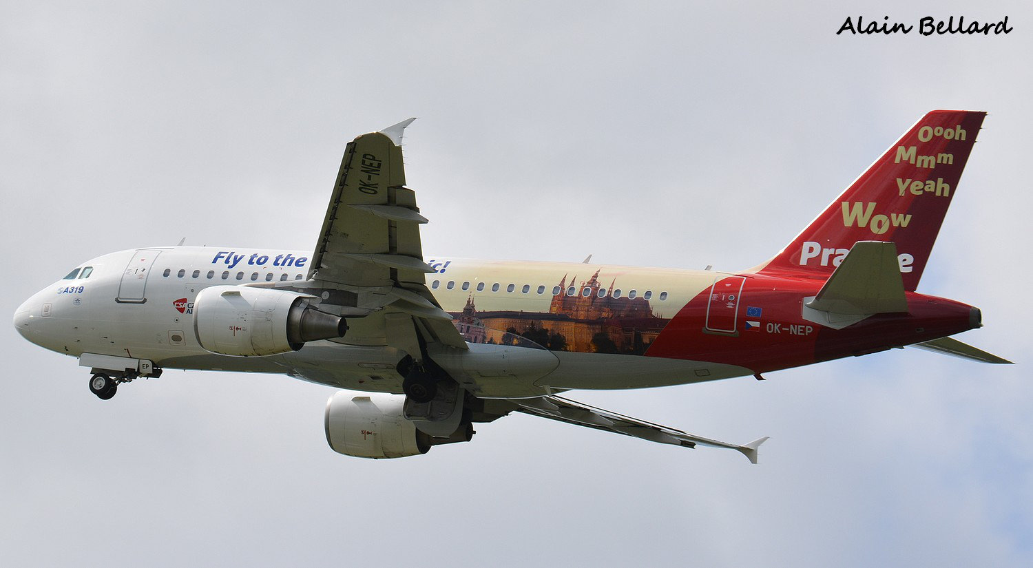  [9/05/2015] Airbus A319 ( OK-NEP ) Czech Airlines ( City Of Magic ) Wyev
