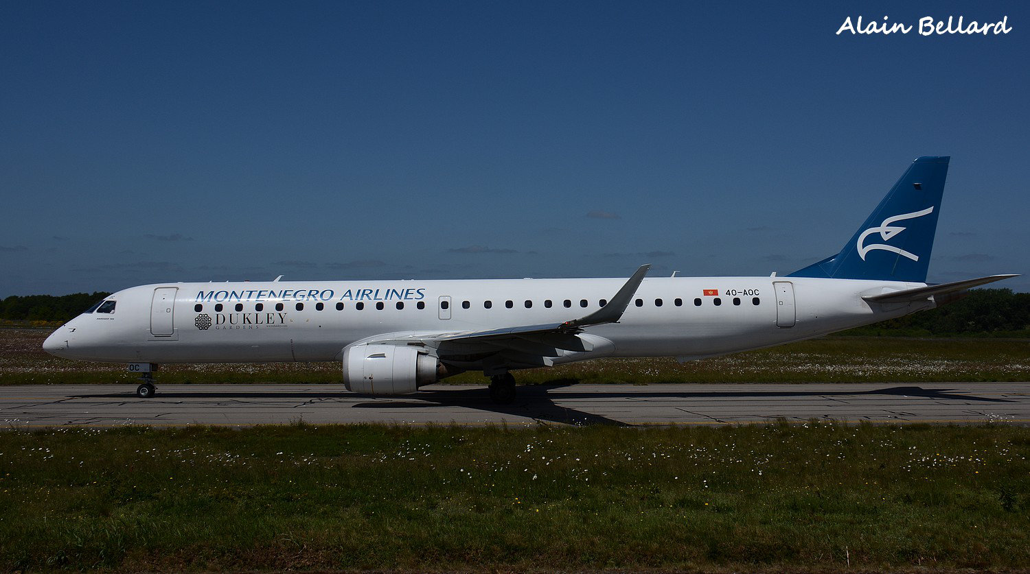 [17/05/2015] Embraer 190-200LR (4O-AOC) Montenegro Airlines "Dukley sticker" 8wzi