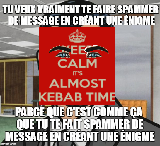 Gag en rapport avec le Mystère des Internets 4nwj