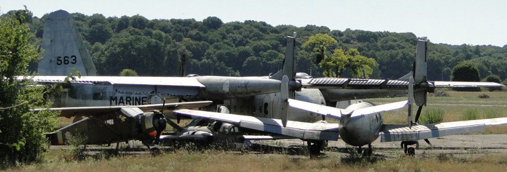les avions conservés à Brienne-le-chateau dans un triste état !!! 4m75