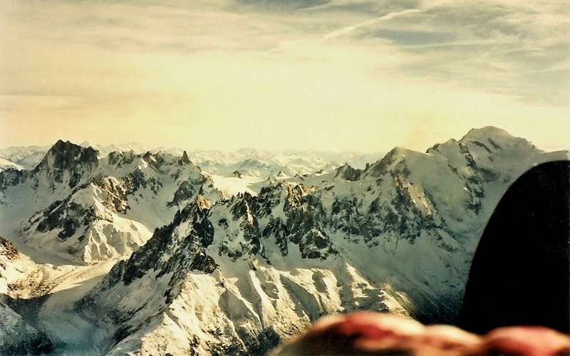 Survol du massif du Mt Blanc G4pz