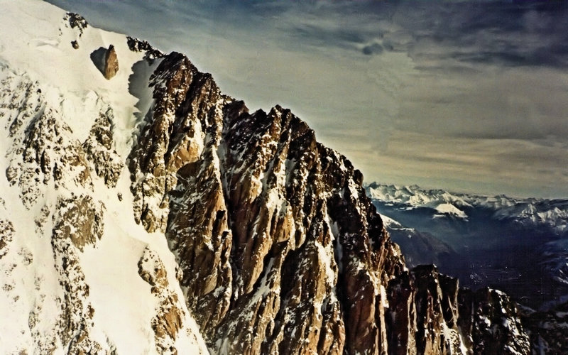 Survol du massif du Mt Blanc Hxsa