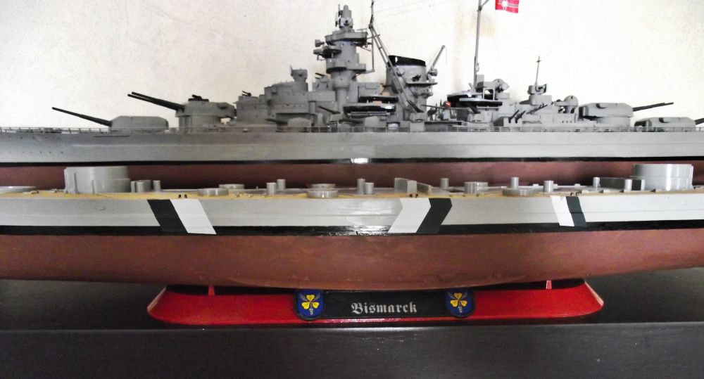 Bismarck Revell au 1/350ème  Matk