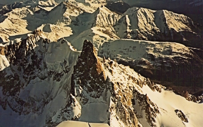 Survol du massif du Mt Blanc Qzug