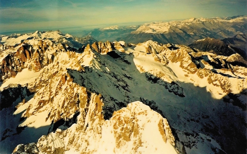 Survol du massif du Mt Blanc Rbyx
