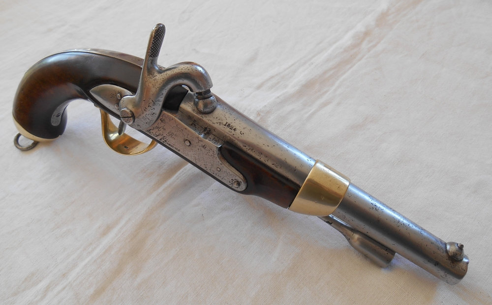 Pistolet 1822 Tbis vu en détail Vb99