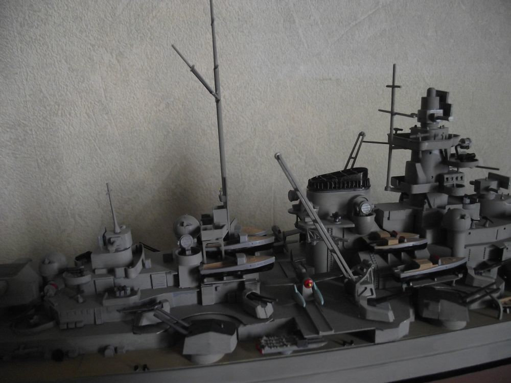 Tirpitz Tamiya au 1/350 Cw9s