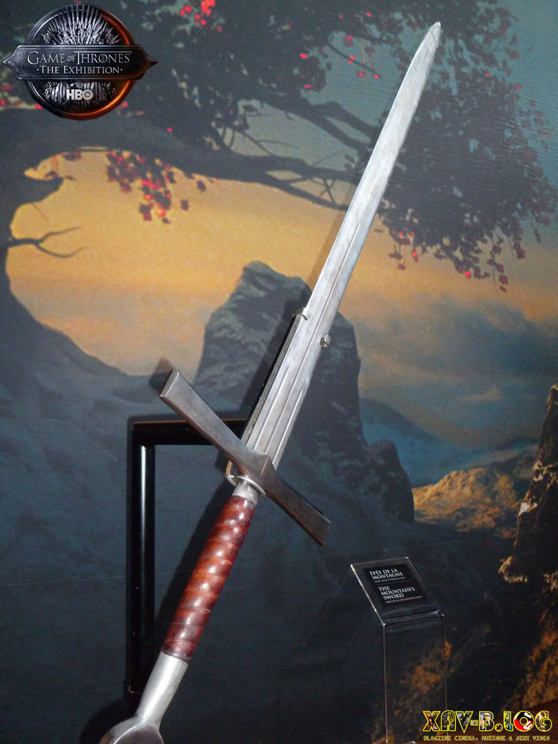 Epée de Gregor Clegane