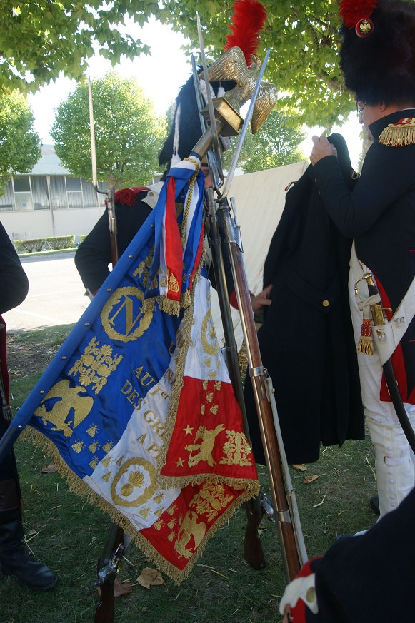 Drapeau du 1er Régiment de grenadiers à pied de la Garde Impériale 5662