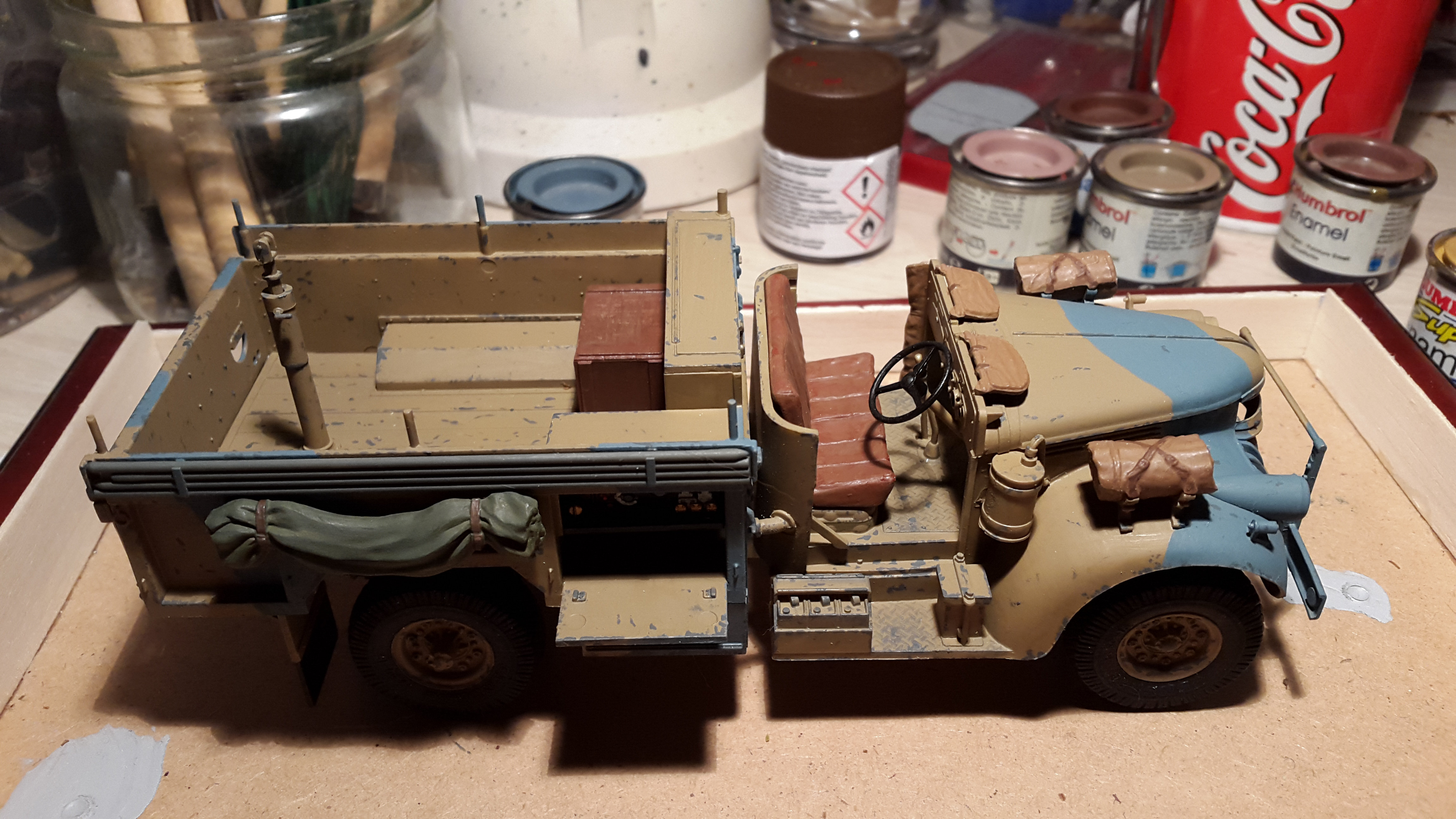 LRDG commando british car (Tamiya 1/35) Nlzt