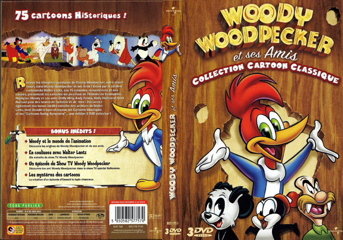 Coffret DVD Woody Woodpecker  Ch8p
