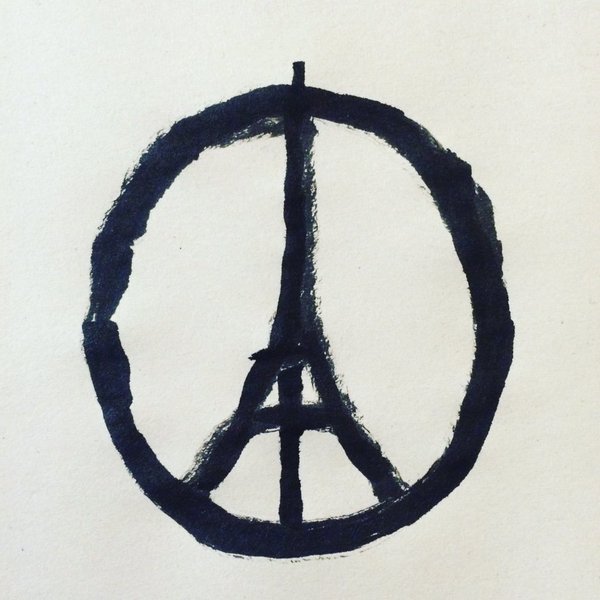 Peace For Paris - dessin de Jean Jullien Peace For Paris - dessin de Jean Jullien