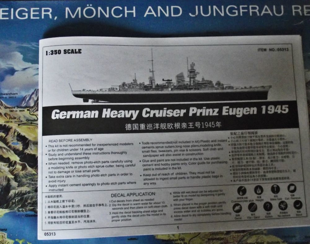 Prinz Eugen Trumpetter 1x350 Vx2s