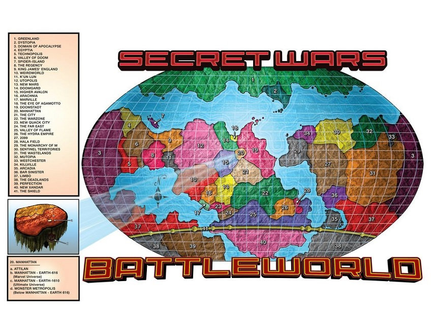 Secret Wars (Toutes editions) Q4r0