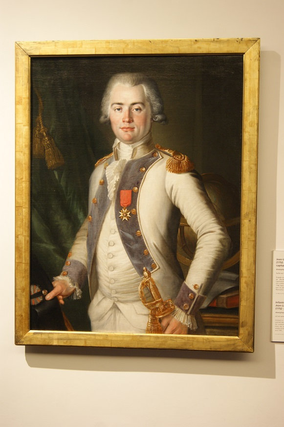 Portrait d'un capitaine d'infanterie entre 1789 et 1793. Lpgb