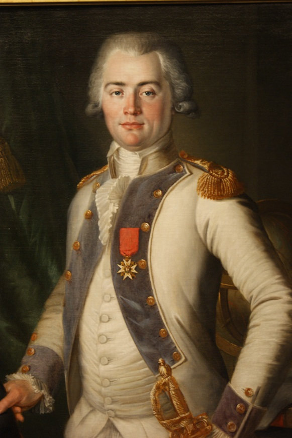 Portrait d'un capitaine d'infanterie entre 1789 et 1793. O3u1