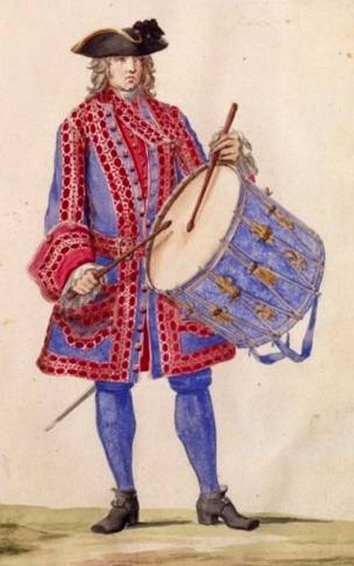 Tambour d'un régiment Français de l'Ancien Régime S2rx