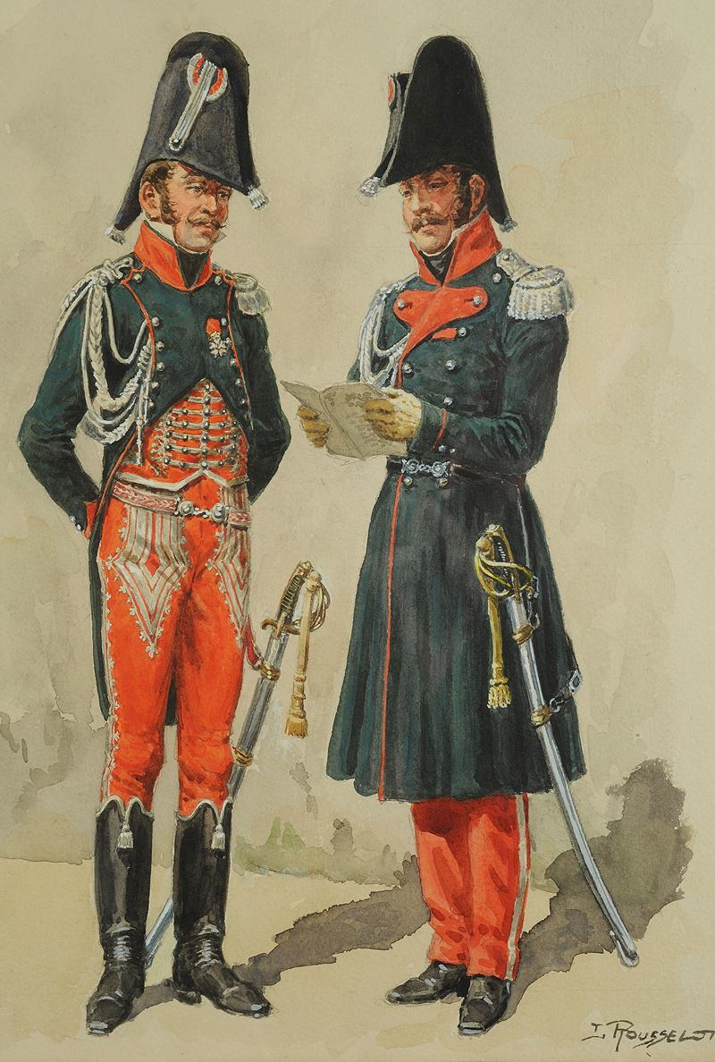 Les Gardes d'honneurs en 1814 Aopw