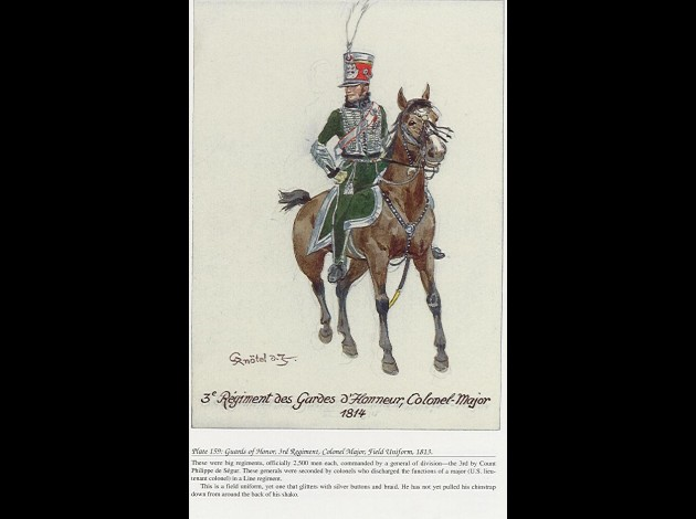 Les Gardes d'honneurs en 1814 Cpjj