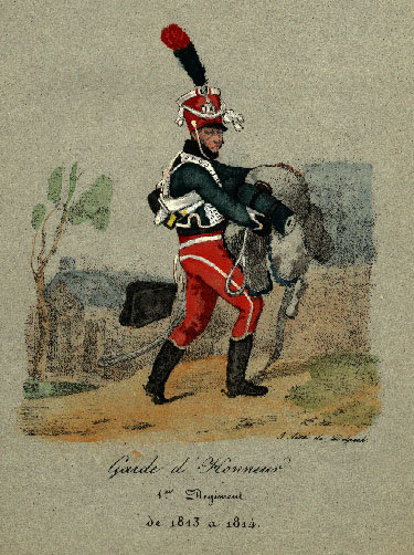Les Gardes d'honneurs en 1814 V2xc