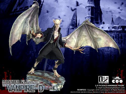 COOMODEL X OUZHIXIANG - Monster File Series N°003 - Vampire-D 8b0y