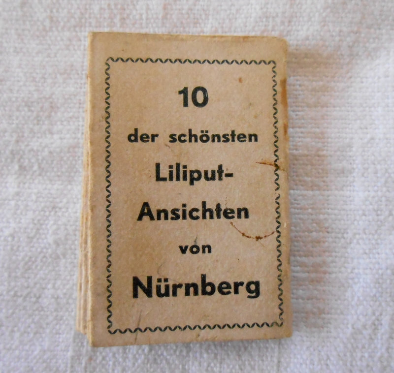 Mini dépliant de propagande Nuremberg - 3ème Reich Fzs4