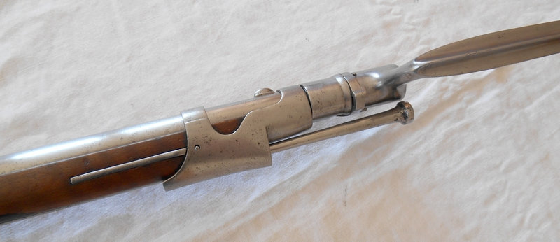 Fusil modèle 1842 T et baïonnette modèle 1847 NM Injv