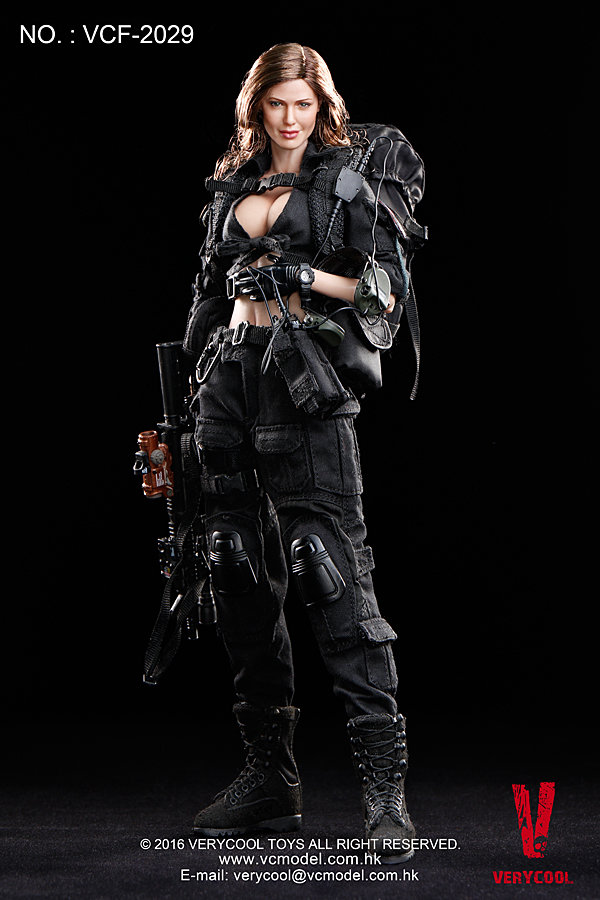VERYCOOL - FEMALE SHOOTER Black Ver (VCF-2029)  N0rz