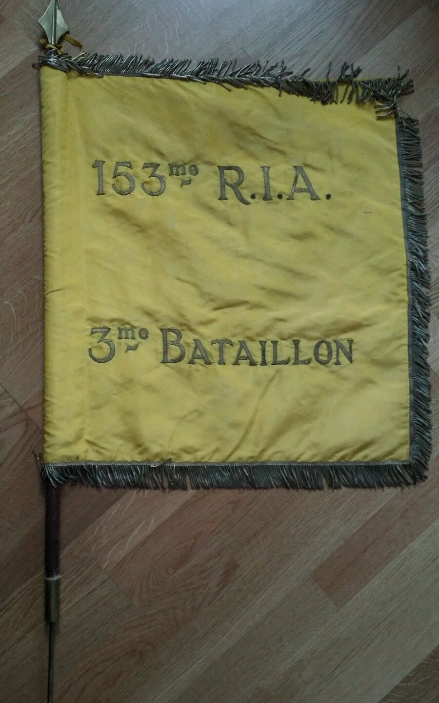 Fanion du 3ème bataillon du 153 RIA  Q6cb