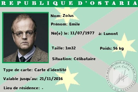 Émile Zolus (carte d'identité) Gbnz