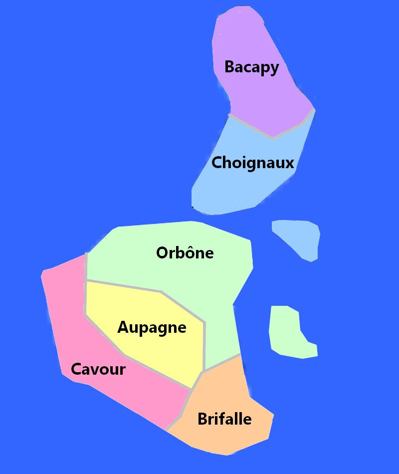 Carte de la République d’Ostaria Ejij