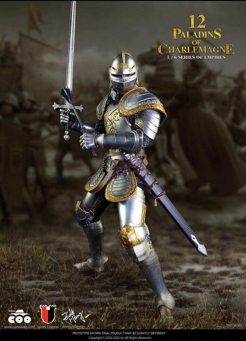 COOMODEL - EMPIRE SERIES - 12 PALADINS of CHARLEMAGNE (SE003) A0am