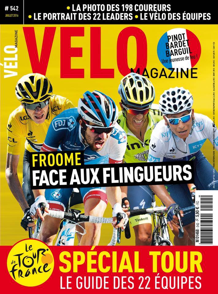 Vélo Magazine N°542 - Juillet 2016