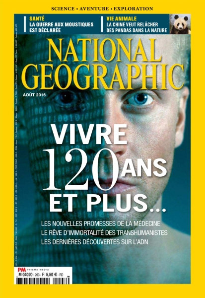 National Géographic France N°203 - Août 2016 