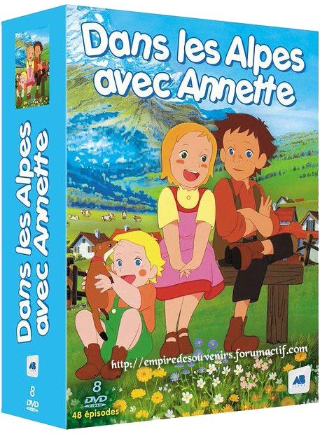 Dans les alpes avec Annette en intégrale DVD I4kt