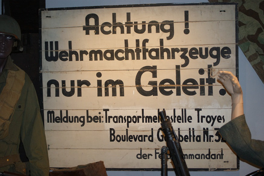 les panneaux allemands de la 2ème guerre 58x4