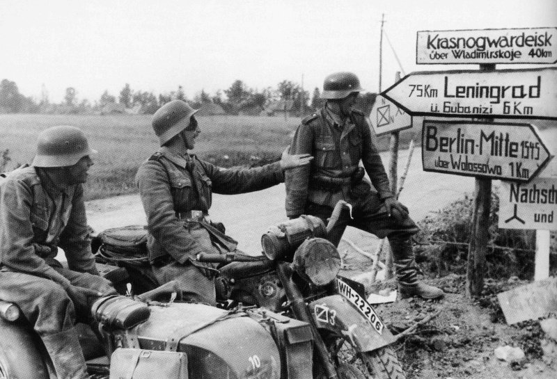 les panneaux allemands de la 2ème guerre Berw