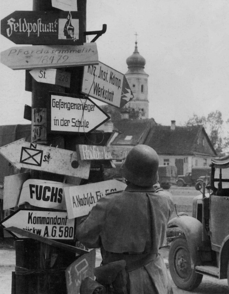 les panneaux allemands de la 2ème guerre Vigc