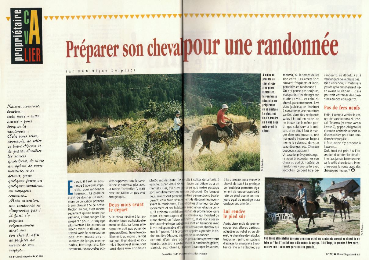 Cheval mag - les articles 7wd0