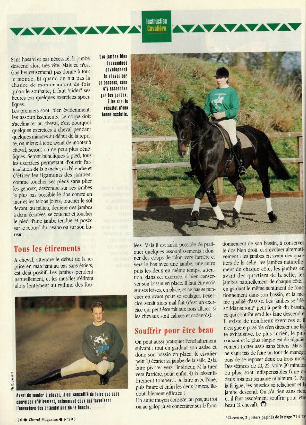 Cheval mag - les articles Rouy