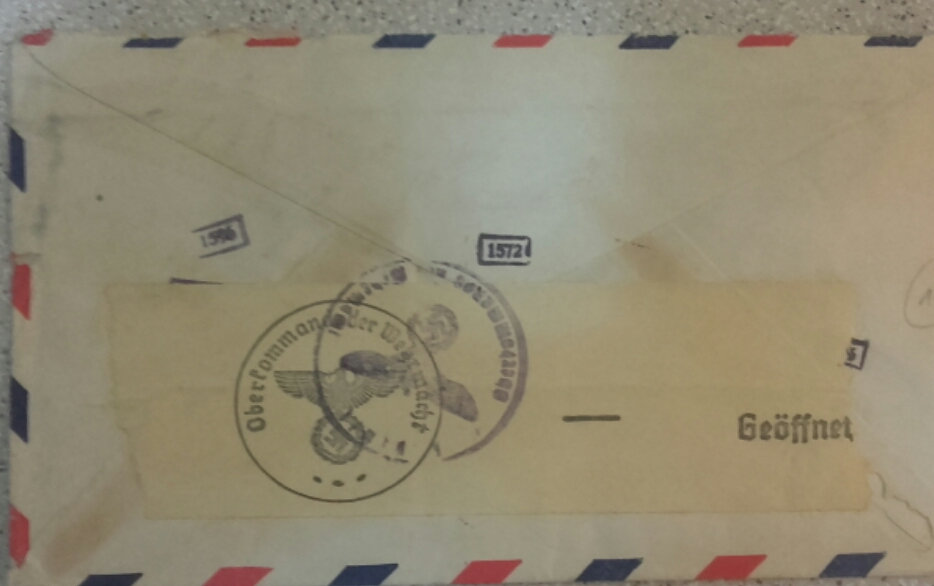 Ma collection de lettres affranchies avec le timbre US C24 Transatlantic  4i6z