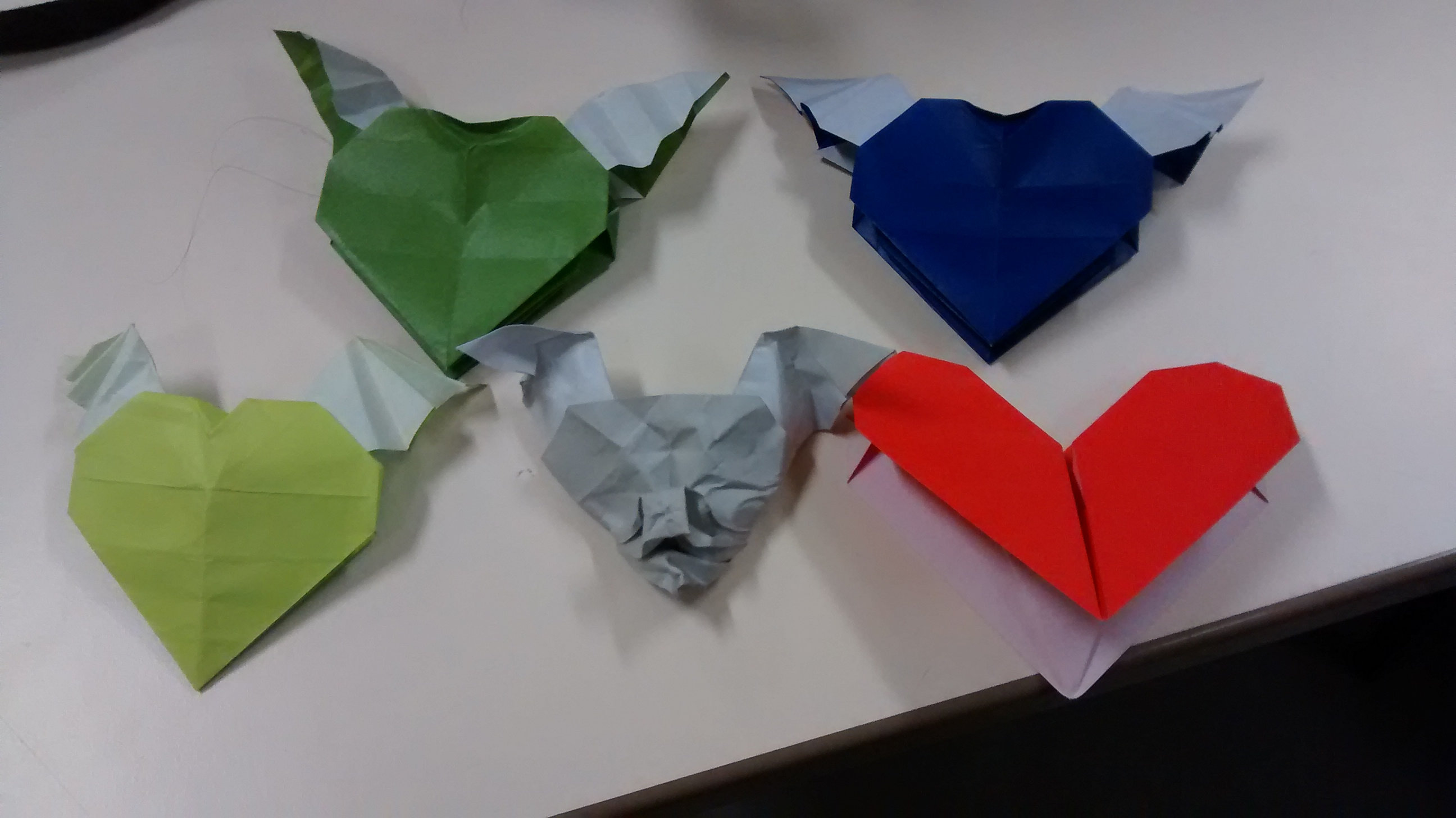 Vu en séance origami 0gas