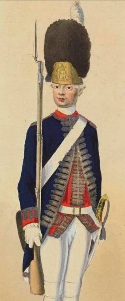 Fusil Mle 1773 des Gardes Françaises 4ebh