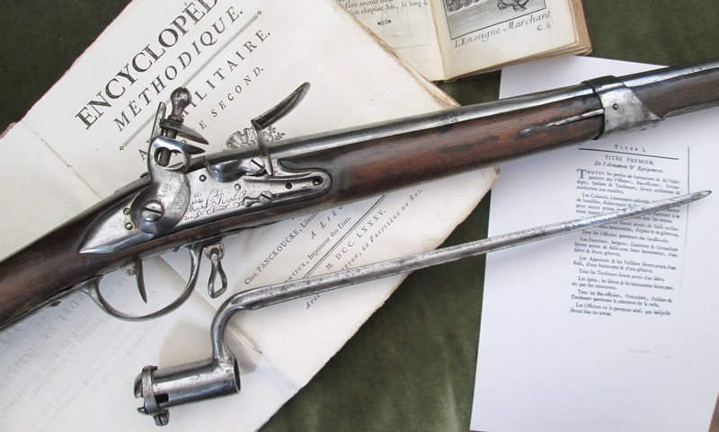 Fusil Mle 1773 des Gardes Françaises Bky2