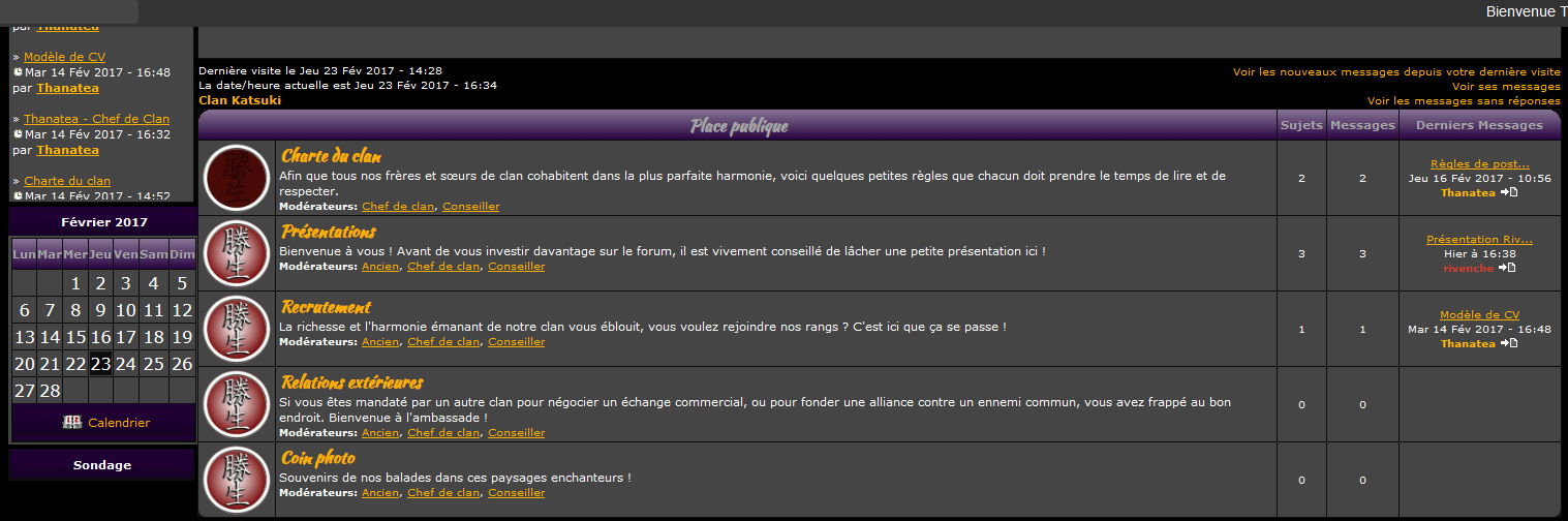 Coins des catégories arrondis Hzbk
